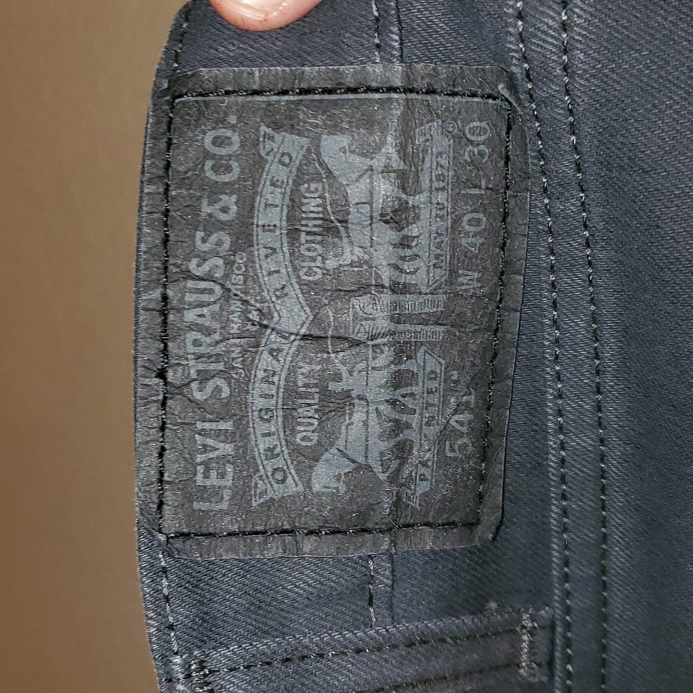 Mens gray 40x30 levi